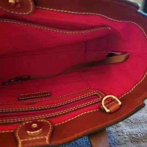 Dooney and Bourke Pebble Leather Satchel